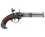 3 Barrel Eagle Head Flintlock