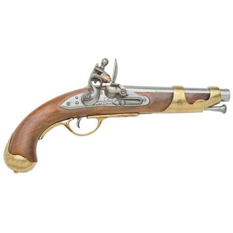 French Cavalry Flintlock Pistol