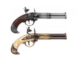 3 Barrel Eagle Head Flintlock